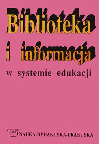Okładka Biblioteka i informacja w systemie edukacji