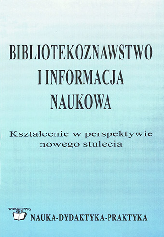 Biblioteki w systemie edukacji - cel badań i prac Marcina Drzewieckiego