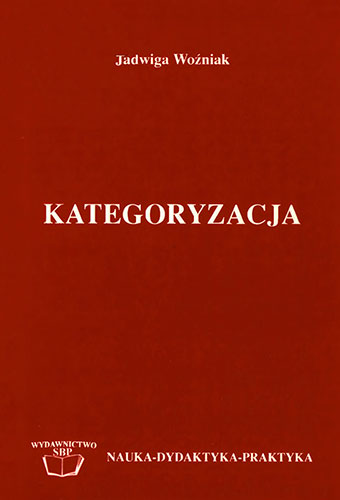 Okładka Kategoryzacja