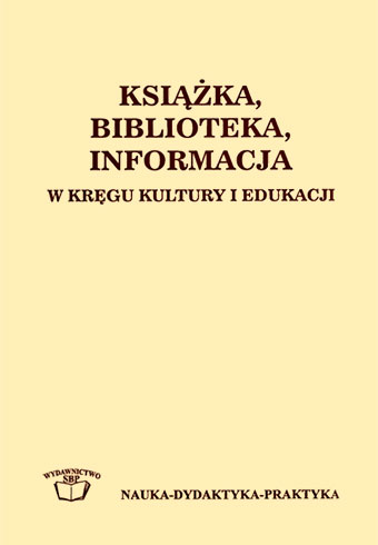 Okładka Książka, biblioteka, informacja